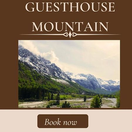 Guesthouse Mountain Valbona Exteriör bild